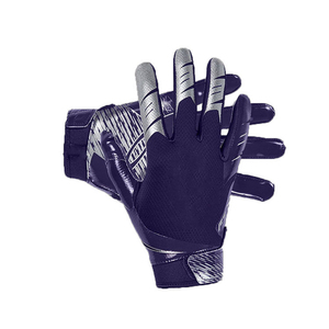 Home Field Legend Int Polyester/Cotton Outdoor American Football Sports Gloves <b>Full</b> Finger Non <b>Slip</b> Breathable Drawstring - Product Image 5