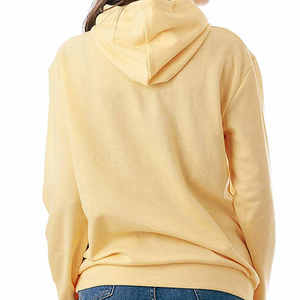 Sudadera con Capucha para Mujer, Color Sólido, Manga Larga, Tejido de Algodón Transpirable, Ropa Casual de Otoño - Product Image 4
