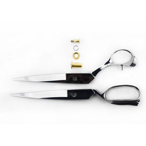 Ciseaux de tailleur pliables en acier inoxydable à long manche, outil de coupe professionnel pour la couture de vêtements et les projets d'artisanat, écologiques - Product Image 5