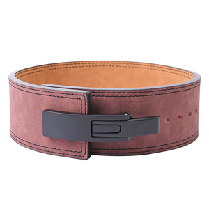 Soft Fabric High Quality Custom Logo Squat Powerlifting Weightlifting <b>Strength</b> Unisex <b>Training</b> Lever Belt Cowhide Breathable - Product Image 6