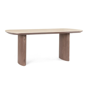 Modern <b>Round</b> Solid Wood <b>Dining</b> <b>Table</b> Minimalist Design <b>Farmhouse</b> Style Stable Home Furniture 6 Seater Apartment Use - Product Image 4