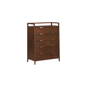 Collection SAPA RANGE Commode en bois écologique et durable pour chambre à coucher, armoire haute en bois, fabrication vietnamienne - Product Image 1