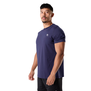 Camiseta Deportiva de Manga Corta para Hombre, Corte Ajustado, para Gimnasio, Entrenamiento, Rendimiento, Elástica, Fitness, OEM, al por Mayor - Product Image 4