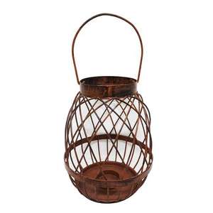 Farol Premium de Metal y Vidrio con Recubrimiento Negro para Iluminación Decorativa de Piso y Mesa en Hogares y Villas - Product Image 5