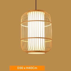 Lampe Artisan en Bambou-Matières Premières Naturelles Art Lumineux - Product Image 4