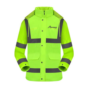 Hot Sale Top Selling <b>Working</b> Winter <b>Jacket</b> High Visibility <b>Construction</b> Security Hi Vis Reflective <b>Working</b> <b>Jacket</b> - Product Image 1