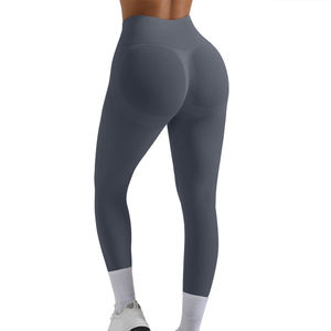 Leggings de invierno para mujer, nuevos, a la moda, cálidos, ajustados, tipo lápiz, de cintura alta, para yoga, compresión, transpirables, con costuras. - Product Image 2