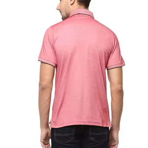 เสื้อถักสีดำสำหรับผู้ชาย ผ้าฝ้าย 100% ระบายอากาศได้ดี กันน้ำ ไร้รอยต่อ ป้องกันรอยยับ มีกระเป๋าโลโก้ด้านหน้า ทรง 6 แผง สวมใส่สบาย แบบลำลอง - Product Image 2