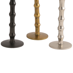 Candelabros más vendidos para decoración del hogar, portavelas de aluminio fundido, hechos a mano, personalizados, venta al por mayor, S/2 - Product Image 5