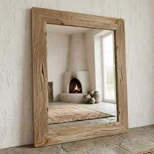 Handmade Modern Reclaimed Wood Wall <b>Mirror</b> Eco-Friendly - Product Image 5