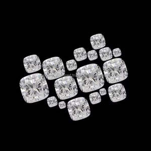 Diamantes Sueltos SHRAMAN DIAMOND de Lujo, Cultivados en Laboratorio, Forma Cojín, Color DEF, 1ct VS-Si, 2 Piezas, para Fabricación de Joyería, Venta al Por Mayor - Product Image 4