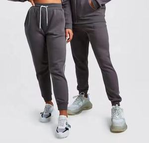 Chándal de algodón de lana para parejas, chándal deportivo de alta calidad, chándal personalizado con capucha y pantalones, conjunto de chándal para hombres y mujeres - Product Image 4