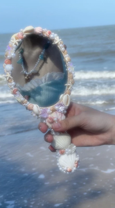 Hecho a mano elegante Turbo Seashell cóctel taza 20cm estilo costero Eco Shell vidrio para boda o Tiki fiesta regalos artesanías verano - Product Image 6