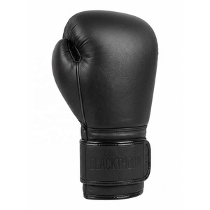 Guantes de Boxeo de 12 Oz, PU+Esponja, Dedos Completos, Transpirables, Diseño en Relieve, Cierre para Entrenamiento de Adultos - Product Image 4