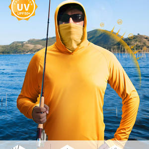 Sweat-shirt de pêche pour homme, manches longues et tissu doux, design personnalisé disponible pour la pêche, la randonnée ou la détente en plein air. - Product Image 5