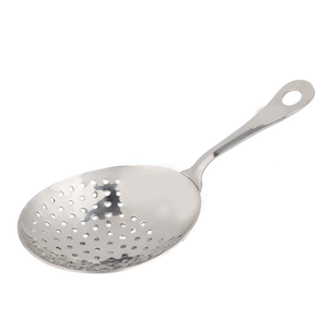 Práctico Colador de Hielo Plateado Ecológico, Colador Julep Profesional de Acero Inoxidable para Bar en Casa y Barmanía - Product Image 3