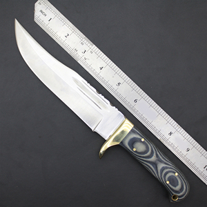 Cuchillos de caza diseñados con punta fina y mango duradero, ideales para cortes precisos en campamentos. - Product Image 6