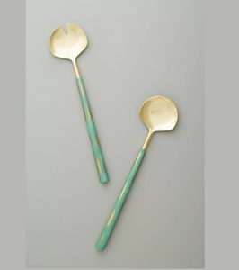Juego de Cubiertos Clásicos Plateados con Acabado Espejo, 6 Piezas, Tenedor, Cuchillo, Cuchara, Vajilla Metálica, Cubertería de Estilo Real - Product Image 3
