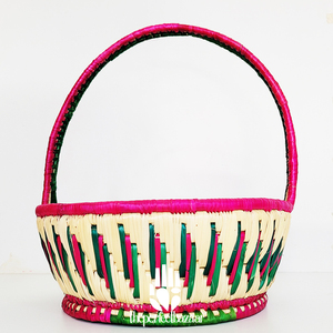 Cesta Moderna de Paja Moonj con Asa, Mini Cesta Ecológica Multiusos para Almacenamiento - Product Image 5