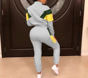 ชุดวอร์มผู้หญิง,ชุดวอร์มใส่วิ่งจ๊อกกิ้งแบบลำลองมีซิป2021 - Product Image 5