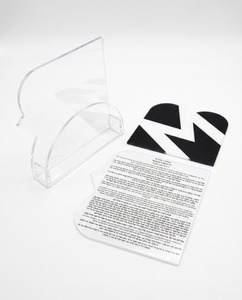 Tarjetas de Birkat Hamazon de Acrílico Transparente, Elegantes y Ecológicas, Regalo Judío Clásico Moderno 2026, para Celebraciones - Product Image 2