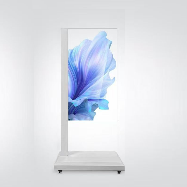 LAYSON Wholesale OLED Display Ultra-Thin Transparent Digital Display 30/55 Inch OLED Transparent Screen