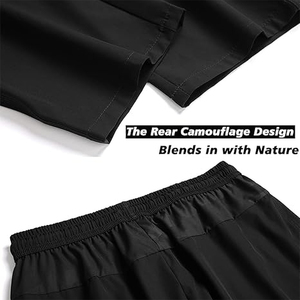 Men's Casual Athletic Sweat Pants Side Stripes All-Season Comfort <b>Drawstring</b> Waist Polyester Blend Gym Workout <b>Trouser</b> - Product Image 4