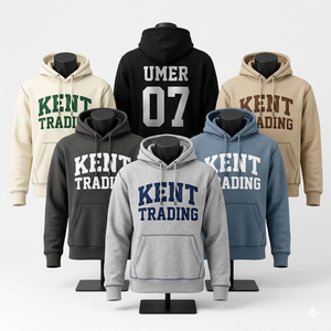 Sudadera con Capucha Informal de Felpa 100% Algodón, Transpirable y Gruesa, para Hombre y Mujer, 350 Gramos, Más de 40 Colores y Tallas, Logotipo Personalizado, OEM, ODM - Product Image 2