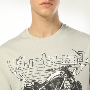 Chemises Boxy pour Hommes avec des Vibes Streetwear, Manches Courtes, Nouveau Look, Col Rond, Meilleur Coton, T-Shirt Boxy Oversize pour Hommes - Product Image 4