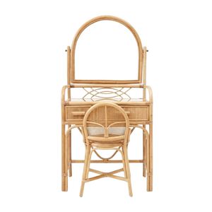 Commode enfant en rotin, meubles pour chambre de bébé, petite coiffeuse tressée, prix d'usine, bon marché, haute qualité - Product Image 2
