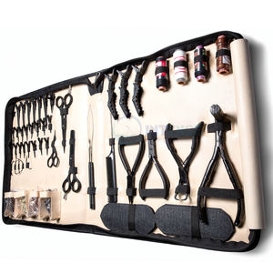 Complete Professional Hair Extension <b>Tool</b> Kit Stainless Steel Pliers Hook Needle <b>Thread</b> Loop Set For Salon Hair Extension <b>tools</b> - Product Image 5