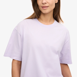 Camiseta Oversize para Mujer, Fabricación Profesional, Color Sólido, Verano, Transpirable, Secado Rápido, Estilo Urbano, Informal, Suave - Product Image 6