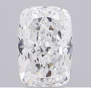 IGI Certified 3.52 CT Elongated <b>Cushion</b> Synthetic Lab Grown Diamond D Color VVS1 Clarity ROYAL GEMS Jewelry Making Certificate - Product Image 1