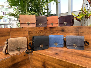 ¡Novedad de 2024! Bolsos de hombro de cuero genuino de alta calidad de tamaño pequeño, bolsos cruzados de diseñador de lujo a la moda para mujer - Product Image 4