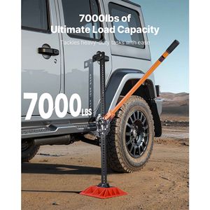 Martinetto Idraulico Agricolo da 60 Pollici con Sollevamento Elevato, Capacità 3,18 Tonnellate (7.000 Libbre), con Base a Cricchetto per Uso Stradale e Agricolo, Resistente - Product Image 2