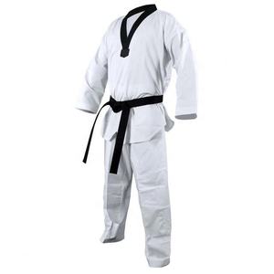 Uniforme de Taekwondo personnalisé et durable pour adultes, Dobok d'arts martiaux de haute qualité, tissu confortable et léger en polyester/coton - Product Image 3