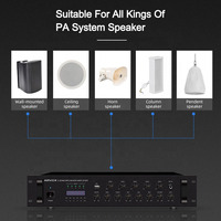 Amplificateur de puissance audio PA20 500 Watts avec options de 60/120/240/360/650 W