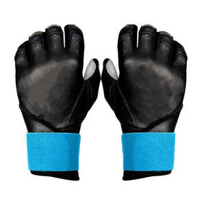 Vente directe d'usine, gants de baseball et de softball unisexes avec logo et design personnalisés, gants de frappe en cuir de qualité en gros - Product Image 1
