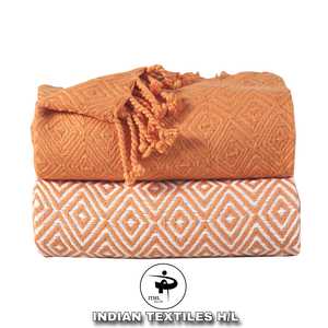 Plaid en coton de designer très vendu, motifs indiens décoratifs variés, literie pour l'hiver, usage domestique, provenance Inde par ITHL - Product Image 5