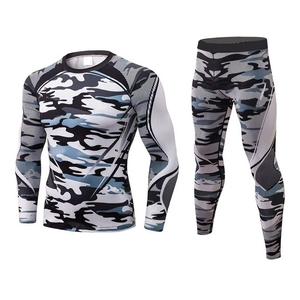 Ensemble de survêtement unisexe décontracté à capuche, taille mi-haute, en tissu respirant et extensible de 360 grammes, pour le sport et le fitness, effet délavé - Product Image 1