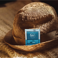 Ihumi 55% deux voies à base de plantes fibre humidité contrôle Pack tablette 8g pour bourgeon séché fleur plante botanique médicale