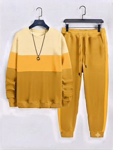 Ostriya Intl Conjunto Deportivo de Manga Larga, Corte Regular, Estilo Urbano, Tejido Grueso, Diseño Sólido, 100% Algodón, Secado Rápido, con Cordón Ajustable - Product Image 6