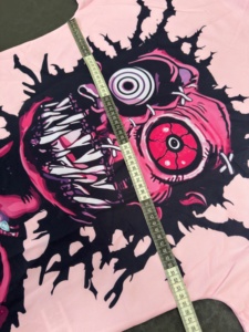 Custom OEM Logo Cotton T Shirt <b>Vintage</b> Streetwear High Quality Screen Printing Mock Neck <b>Graphic</b> <b>Tee</b> Shirt - Product Image 6