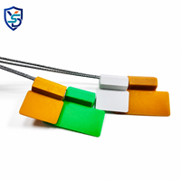 Sello de Seguridad para Cables Metálicos Recubiertos de ABS de 40 cm / 50 cm, Personalizado YSD, a Prueba de Manipulaciones, para Contenedores de Carga