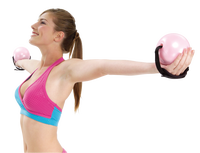 ALLWINWIN WGB01 Ballon lesté - Ballon de frappe mural lesté pour exercices de musculation