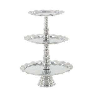 Support à gâteau multi-niveaux en aluminium multifonctionnel pour fêtes, hôtels et fêtes de fin d'année - Product Image 4