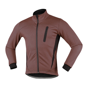 Blue <b>Long</b> <b>Sleeve</b> <b>Cycling</b> <b>Jersey</b> Full Zip Front <b>Men</b> Women Sport Wear - Product Image 2