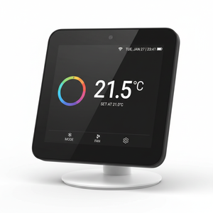 Termostato Inteligente con IA para Control Climático Adaptativo, Marca OEM, Hecho en EE. UU., Optimización del Consumo de Energía e Integración con Hogar Inteligente - Product Image 1