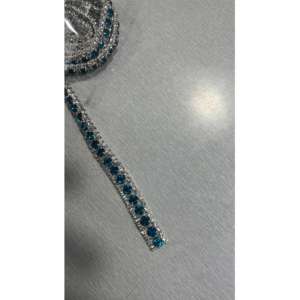 Diadema personalizada con múltiples cristales decorativos, hecha por Annabelle Horse, productos ecuestres al por mayor, accesorios para caballos, brida. - Product Image 3