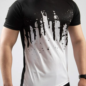 Camisetas de corte ajustado para hombre, fabricación en fábrica, diseño personalizado, mejor material, impresión por sublimación, camisetas para hombre para el verano - Product Image 6